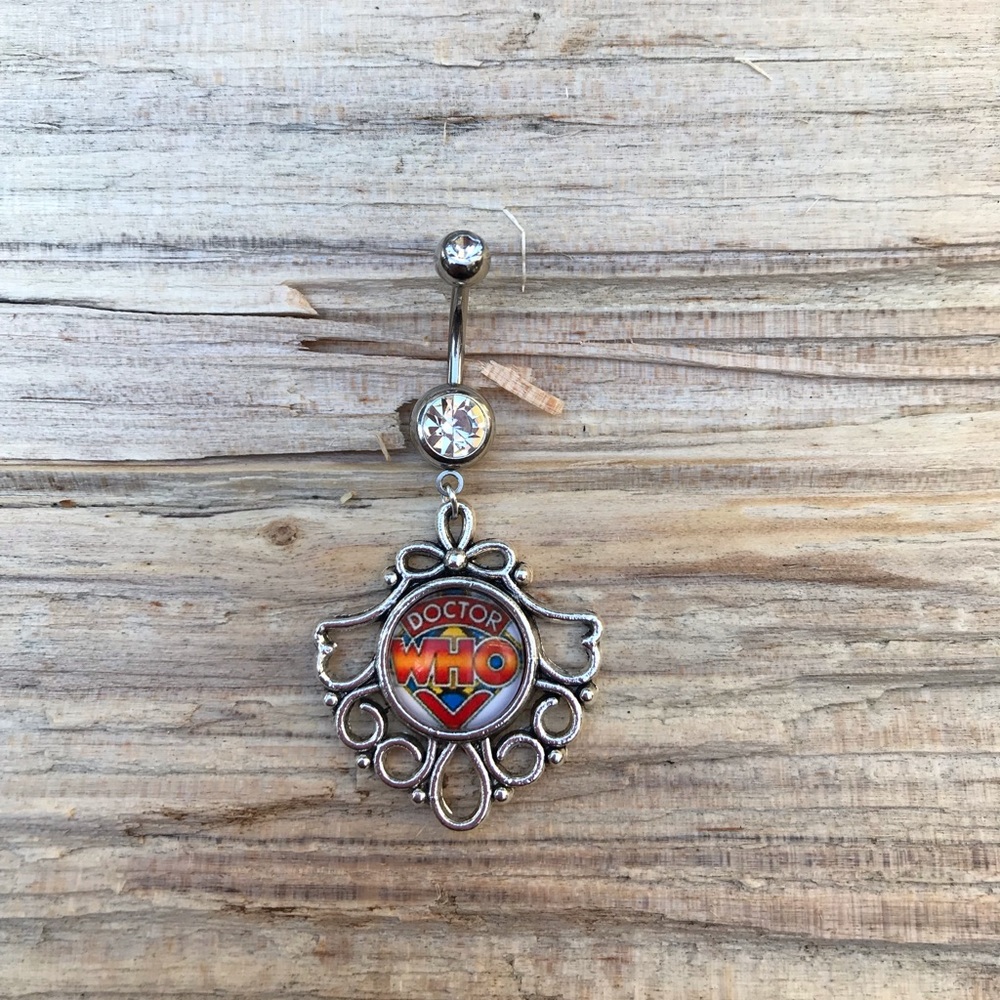 Doctor Who Belly Button Ring